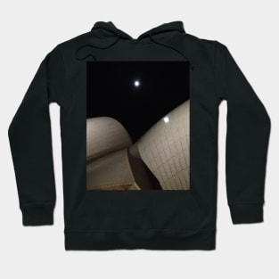 Moon over Opera House, original photo, taken by Geoff Hargraves Hoodie